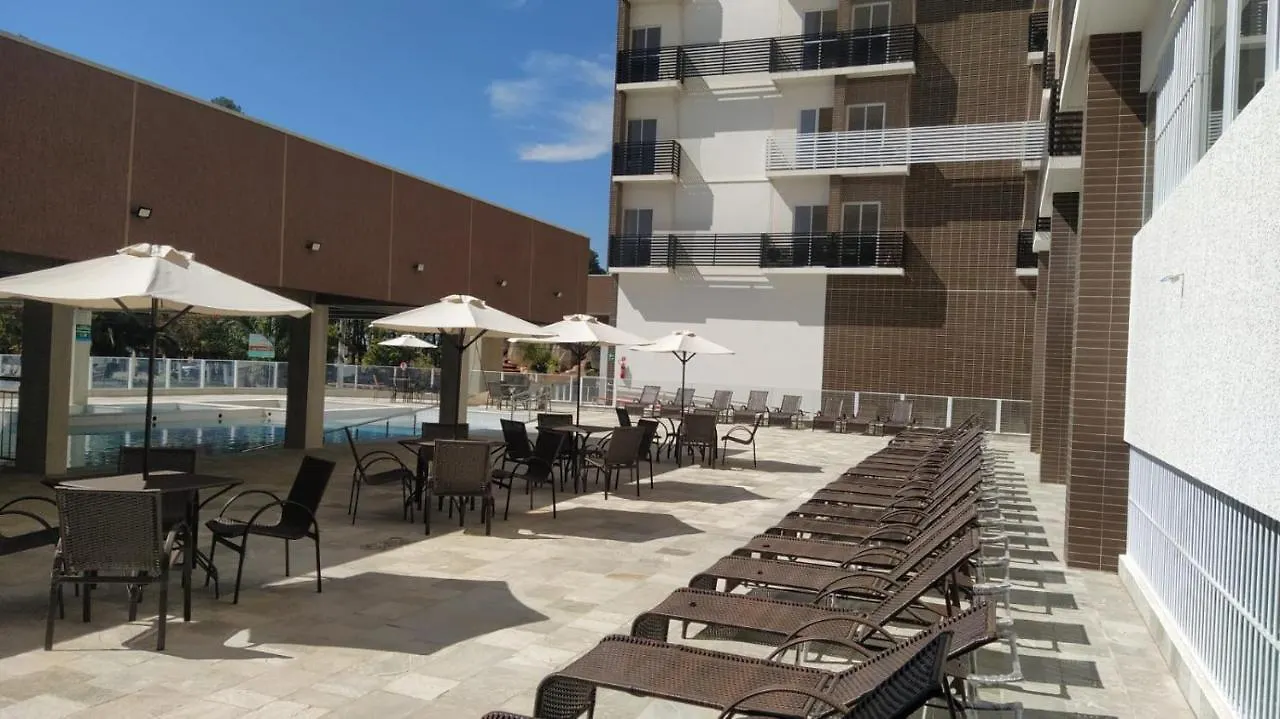 Apartamento Spazzio Di Roma Com Acesso Ao Acqua Park Splash 卡达斯诺瓦斯 0*,
